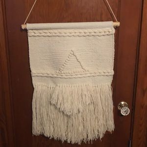 Macrame wall hanging